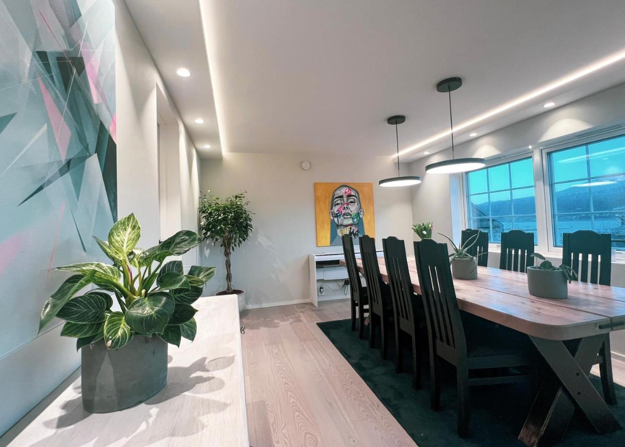 Penthouse Apartment With Amazing View. 特罗姆瑟 外观 照片